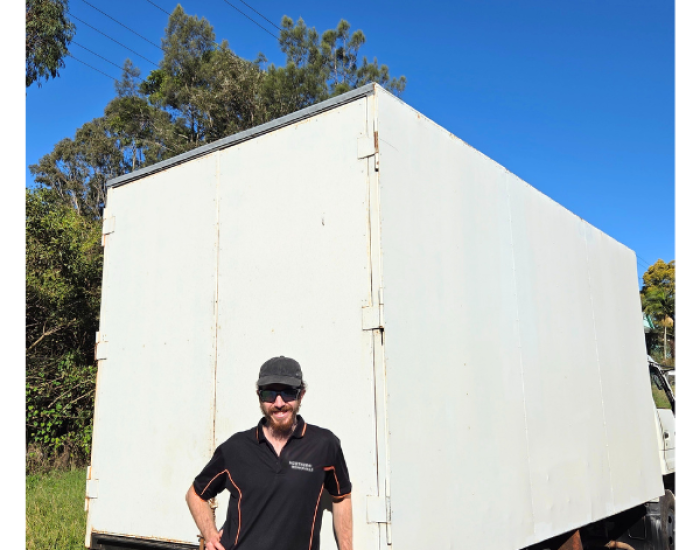 Northern Removals team member packing items for safe transport